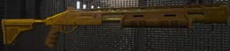 Pump Shotgun MK II Metallic Gold