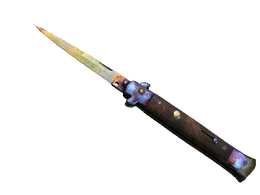 Case Hardened Stiletto Knife