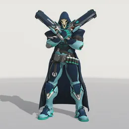 Guangzhou Charge Reaper emotes in Overwatch