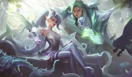 Swain Crystal Rose (Tiffany & Co) chromas in League of Legends