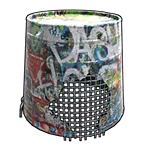 Graffiti Bucket Helmet