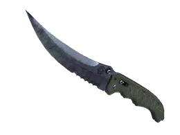 Blue Steel Flip Knife