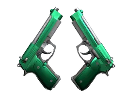 Emerald Dual Berettas