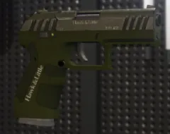 Combat Pistol Green Tint