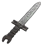 Metal Roses Short Sword