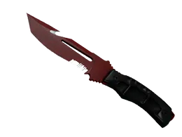 Crimson Web Survival Knife