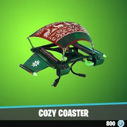 Cozy Coaster contrail in Fortnite