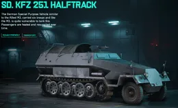 SD. KFZ 251 Halftrack