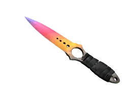 Fade Skeleton Knife