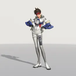 Overwatch - All Tracer Skins with All Highlight Intros! 