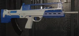 Bullpup Rifle MK II Bold Blue & White
