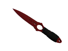 Crimson Web Skeleton Knife