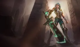 League of Legends showcases the new Dragonblade Riven skin