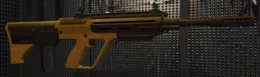 Military Rifle Gold Tint