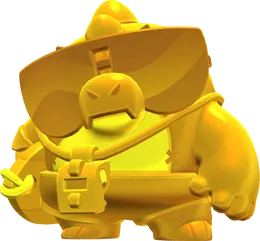 True Gold Spike heroe skins in Brawl Stars